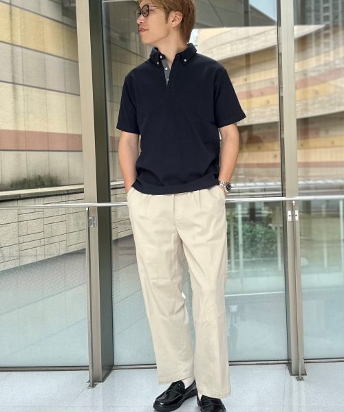 前回のポロの着回しコーデ