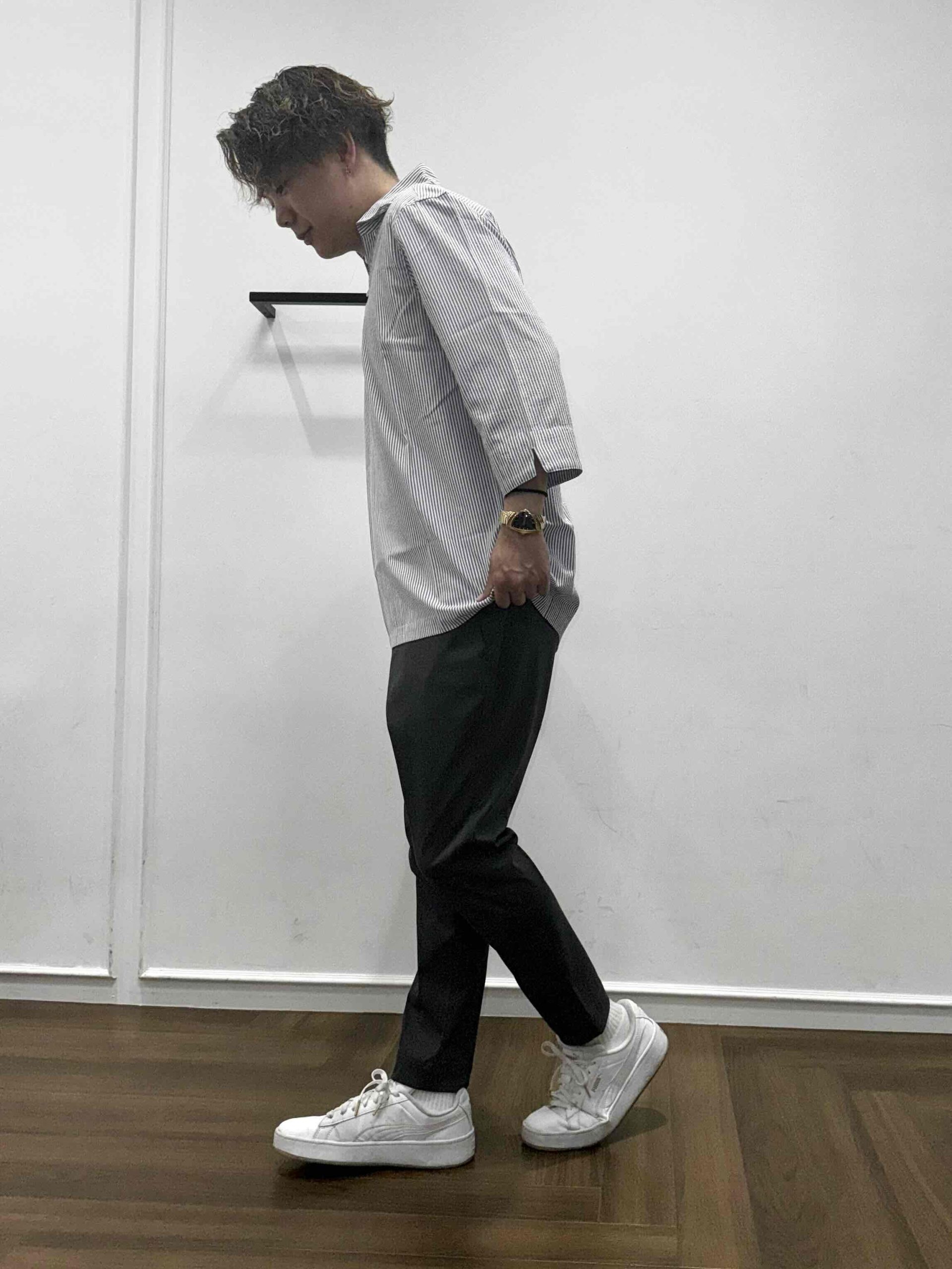 25SS】ストライプスキッパーシャツコーデ【BLUE】 – The DUFFER of St