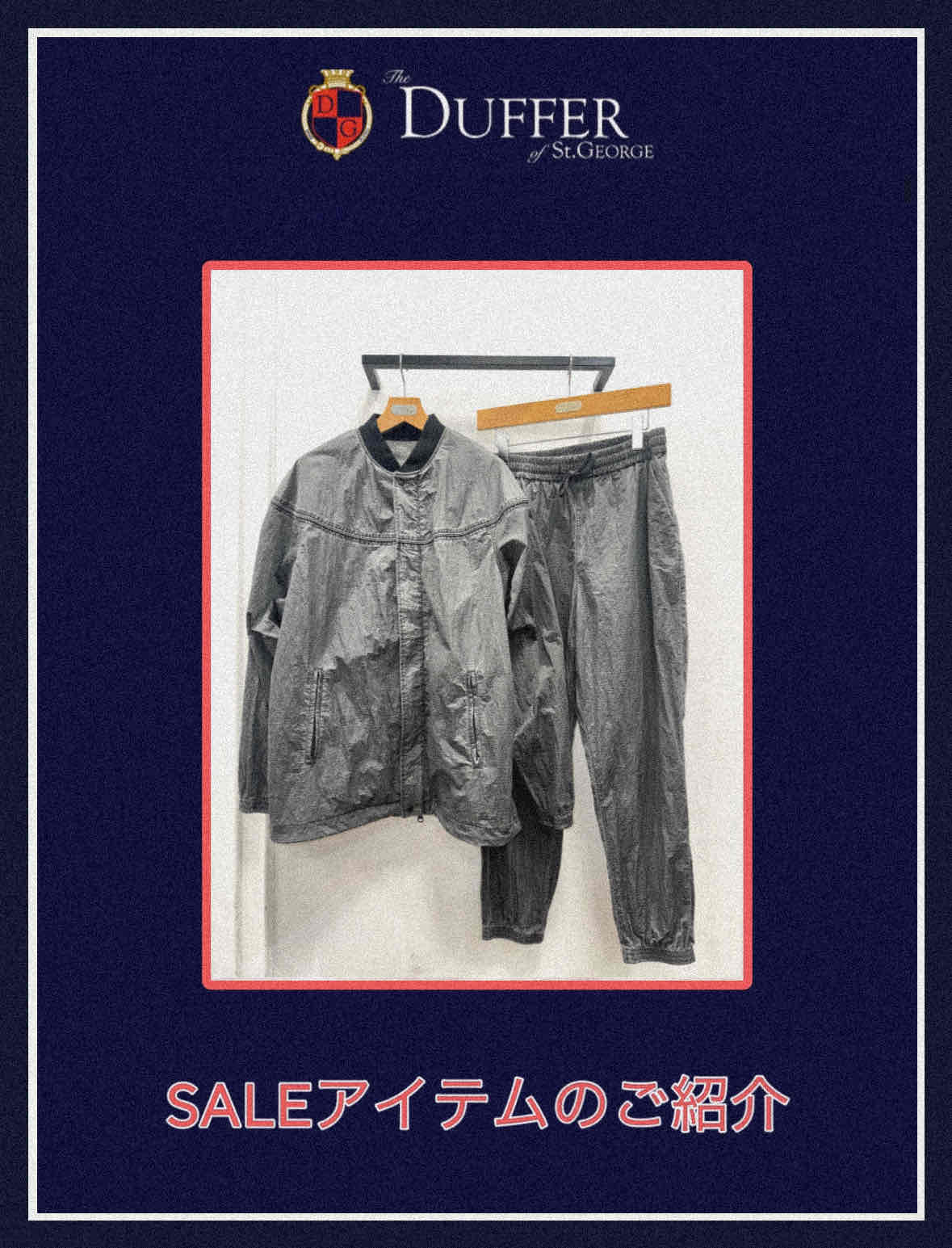 25SS】リップストップナイロンダービーセットアップ【SALE04】 – The