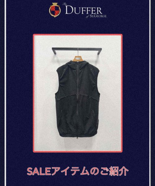 【25SS】〔BLACK LABEL〕コーデュラリップトラックベスト【SALE05】
