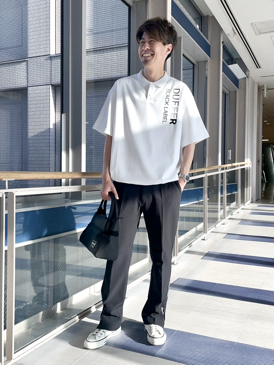 25AW】A-PACKポロシャツコーデ【WHITE】 – The DUFFER of St.GEORGE