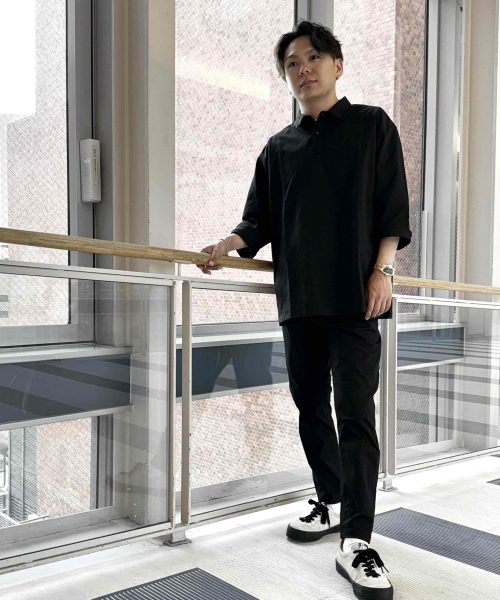 【25SS】CIRCLESTRETCHセットアップコーデコンフォート【BLACK】
