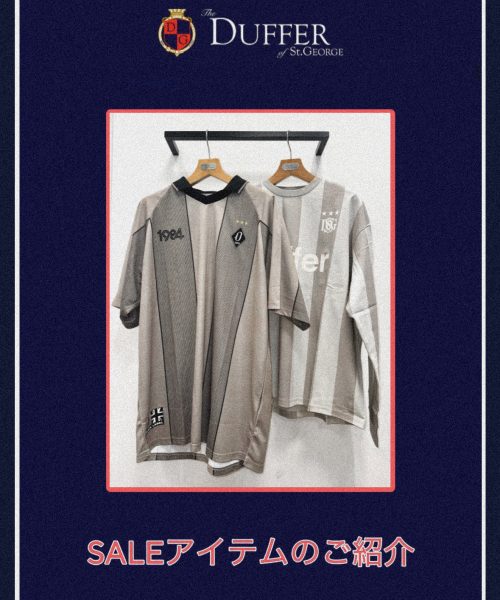 【25SS】DUFFERゲームシャツ【SALE19】