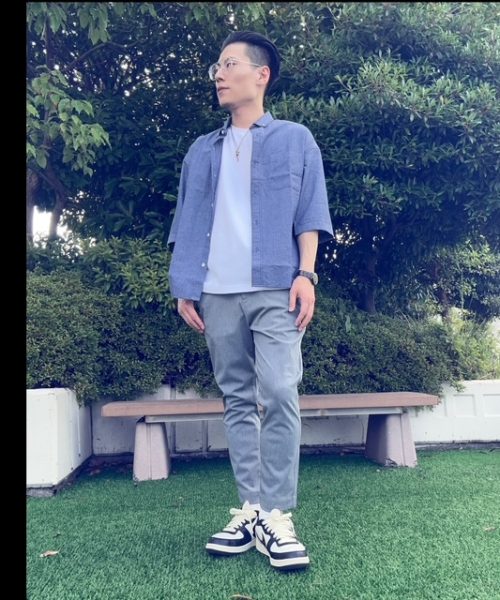 【WONDER SHAPE ピケ織り　クロップドパンツ】