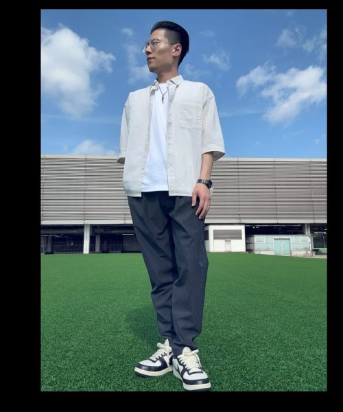 【QUICK DRY OXFORD×WANDERSHAPE】