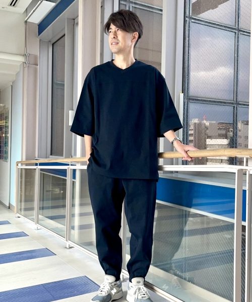 【25AW】「AIR FLEX」Vネック セットアップコーデ【HONEYCOMB】