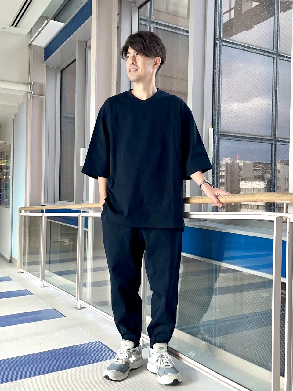 25AW】「AIR FLEX」Vネック セットアップコーデ【HONEYCOMB】 – The