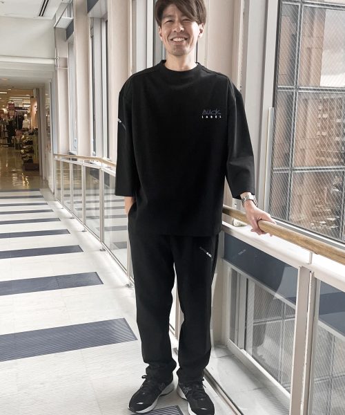 【25AW】BLACKLABEL SORONA ポンチセットアップコーデ【BLACK】