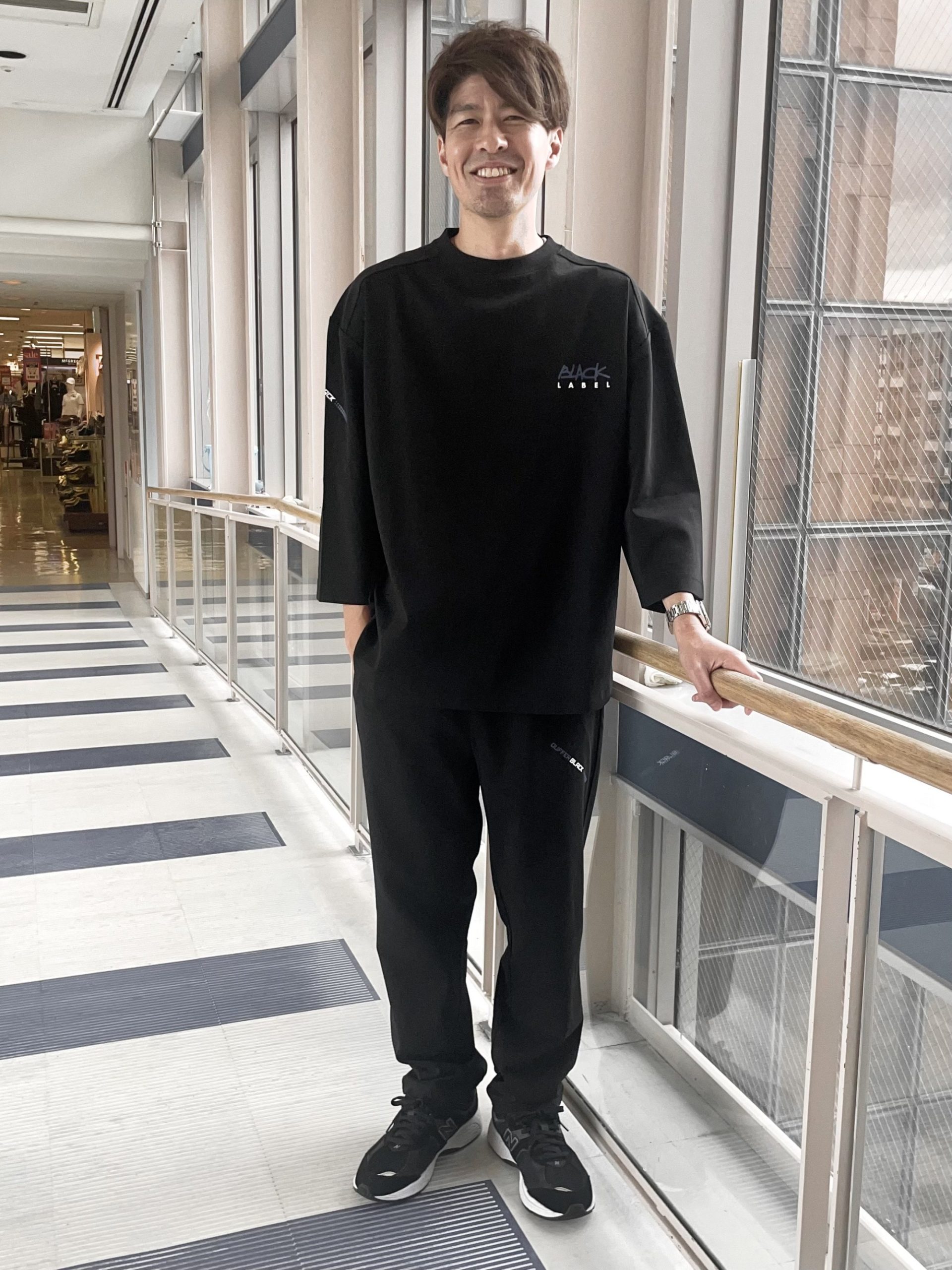 25AW】BLACKLABEL SORONA ポンチセットアップコーデ【BLACK】 – The