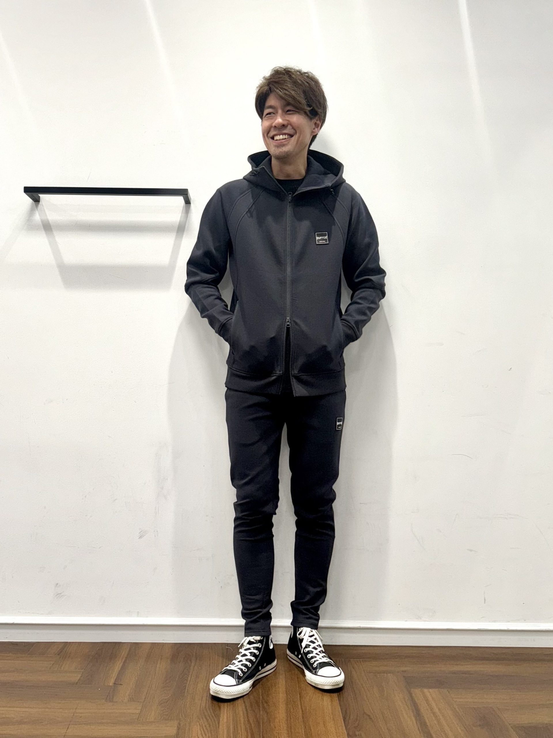 25AW】BLACKLABELダンボールニットセットアップコーデ【CHARCOAL GRAY