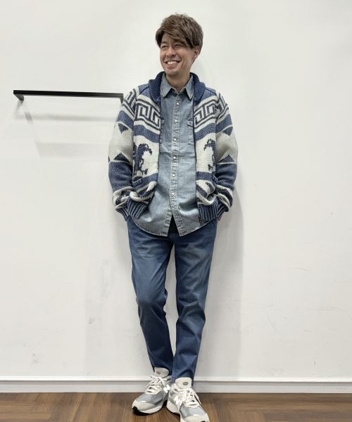【25AW】カウチンニットコーデ【INDIGOLABEL】