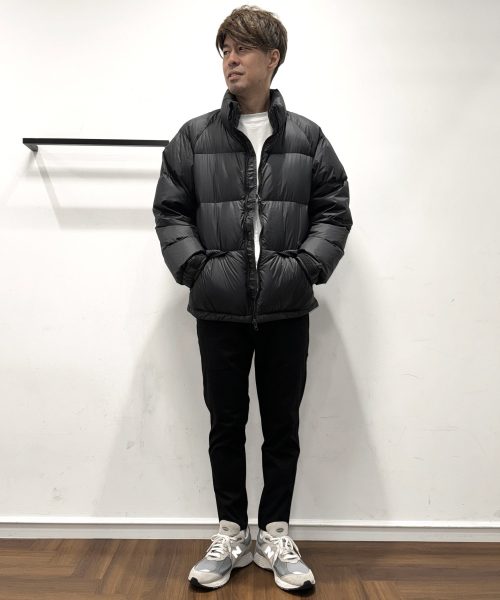 【25AW】NANGAダウン スタンドカラーモノトーンコーデ【BLACK】