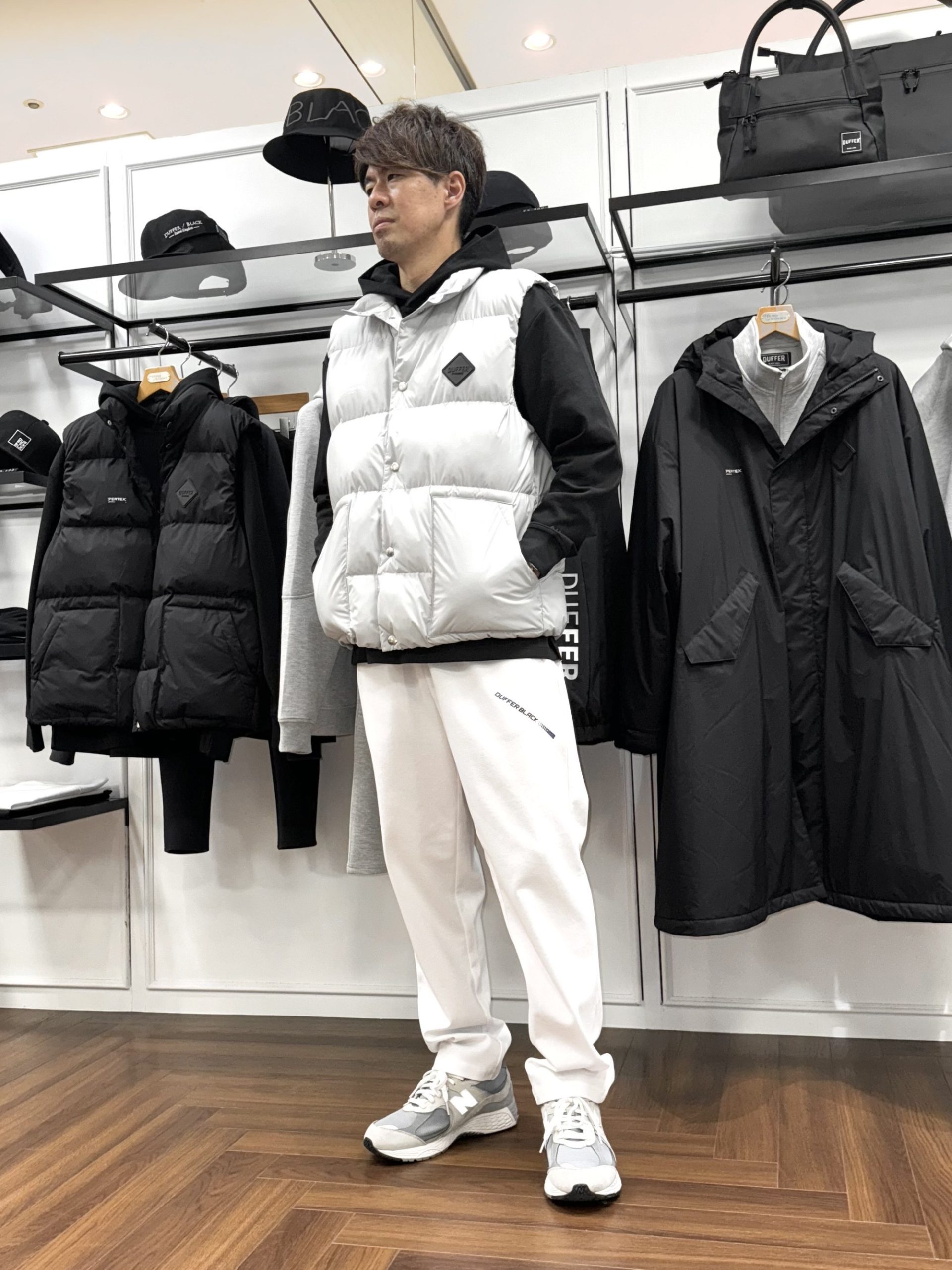 25AW】パーテックスベストコーデ【ICE GRAY】 – The DUFFER of St