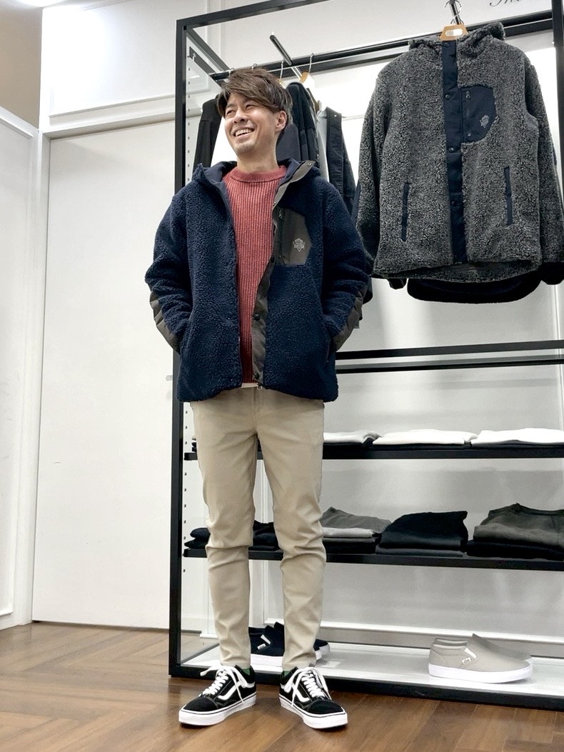 25AW】フーディボアフリースコーデ【NAVY】 – The DUFFER of St.GEORGE