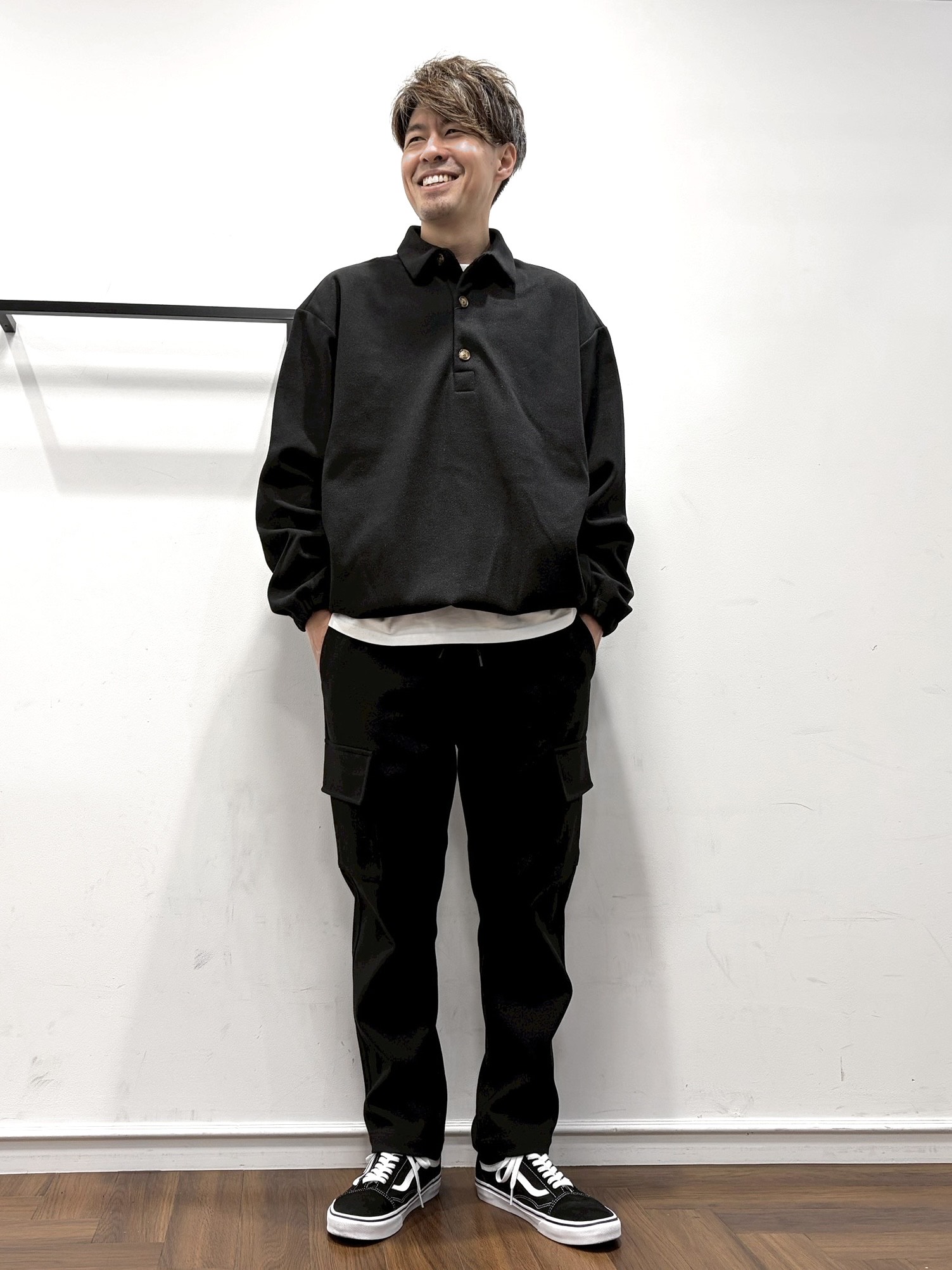 25AW】ウールライクセットアップコーデ【BLACK】 – The DUFFER of St