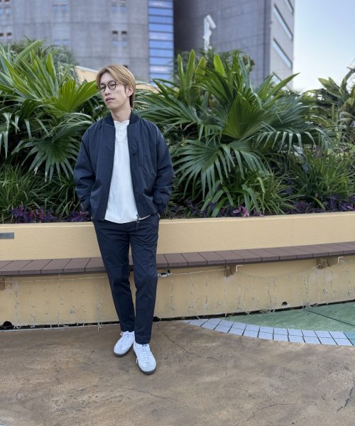 決まりすぎないセットアップ