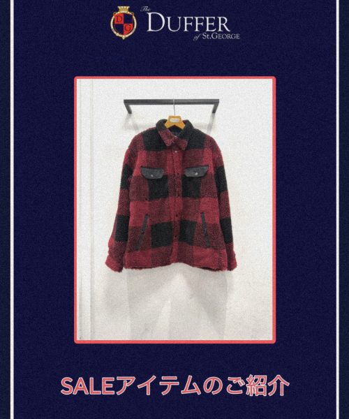 【SALE】クラシックタータンチェック ボアフリース CPOアウター【④】