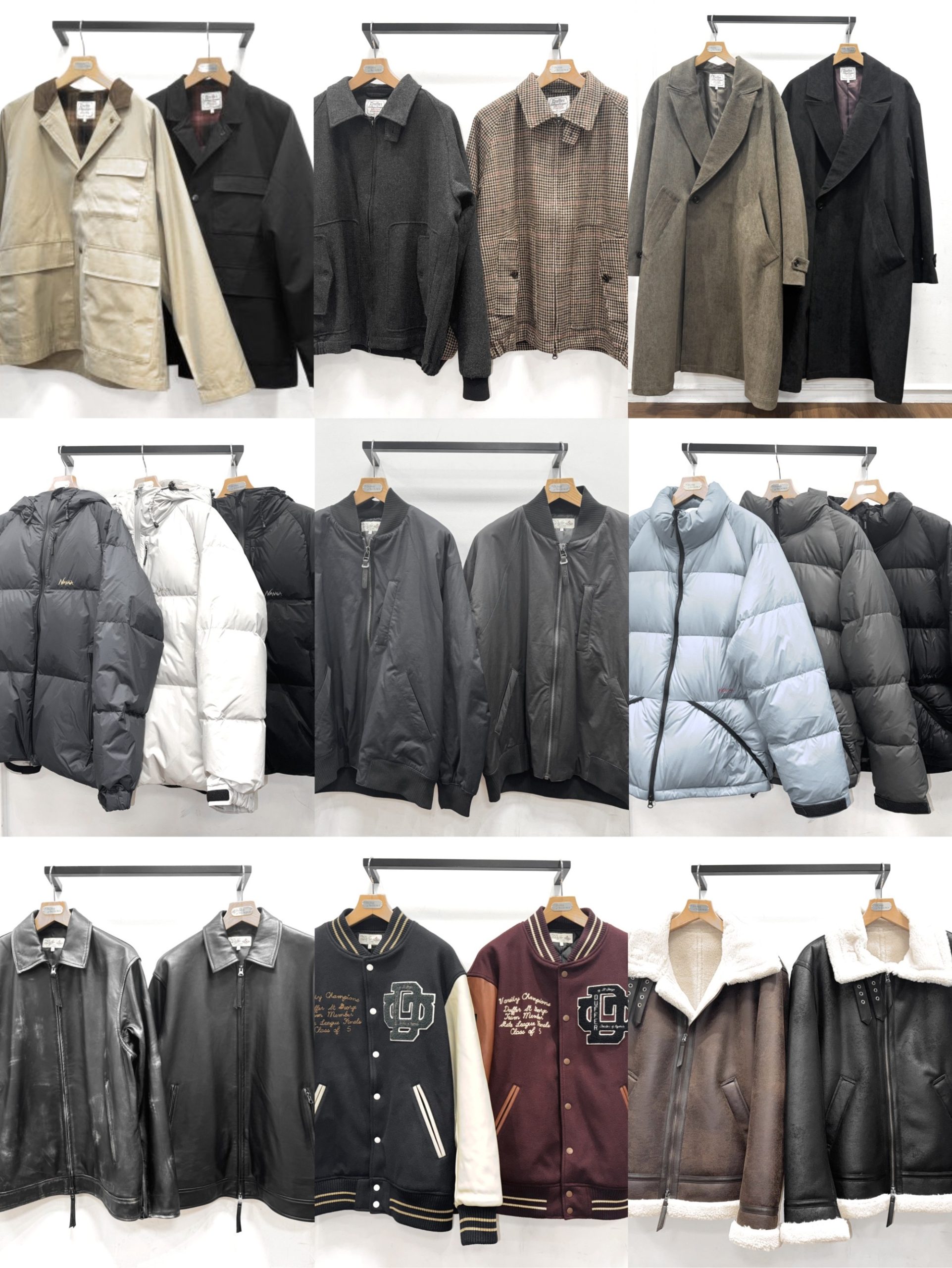 25AW】アウター特集【13種類】 – The DUFFER of St.GEORGE｜Official
