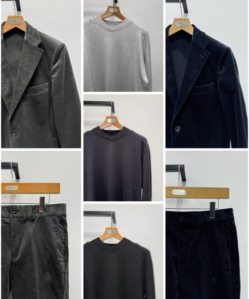 【26SS】新作/コーデュロイセットアップなど【１】