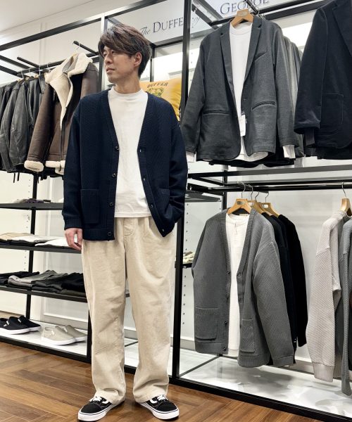 【25AW】ネイビー×アイボリーWINTERコーデ【NAVY】