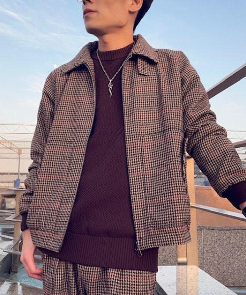 【TECH TWEED SCOTTISH DRIZZLER】