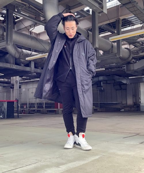 オールブラックコーデ第１弾