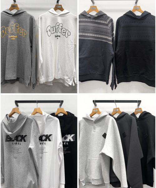 【25AW】プルオーバーパーカー特集【4種類】