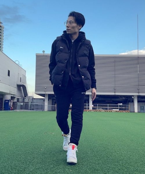 オールブラックコーデ第２弾