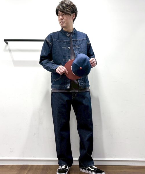 【26SS】岡山デニム トラッカージャケット”OW”コーデ【INDIGOBLUE】