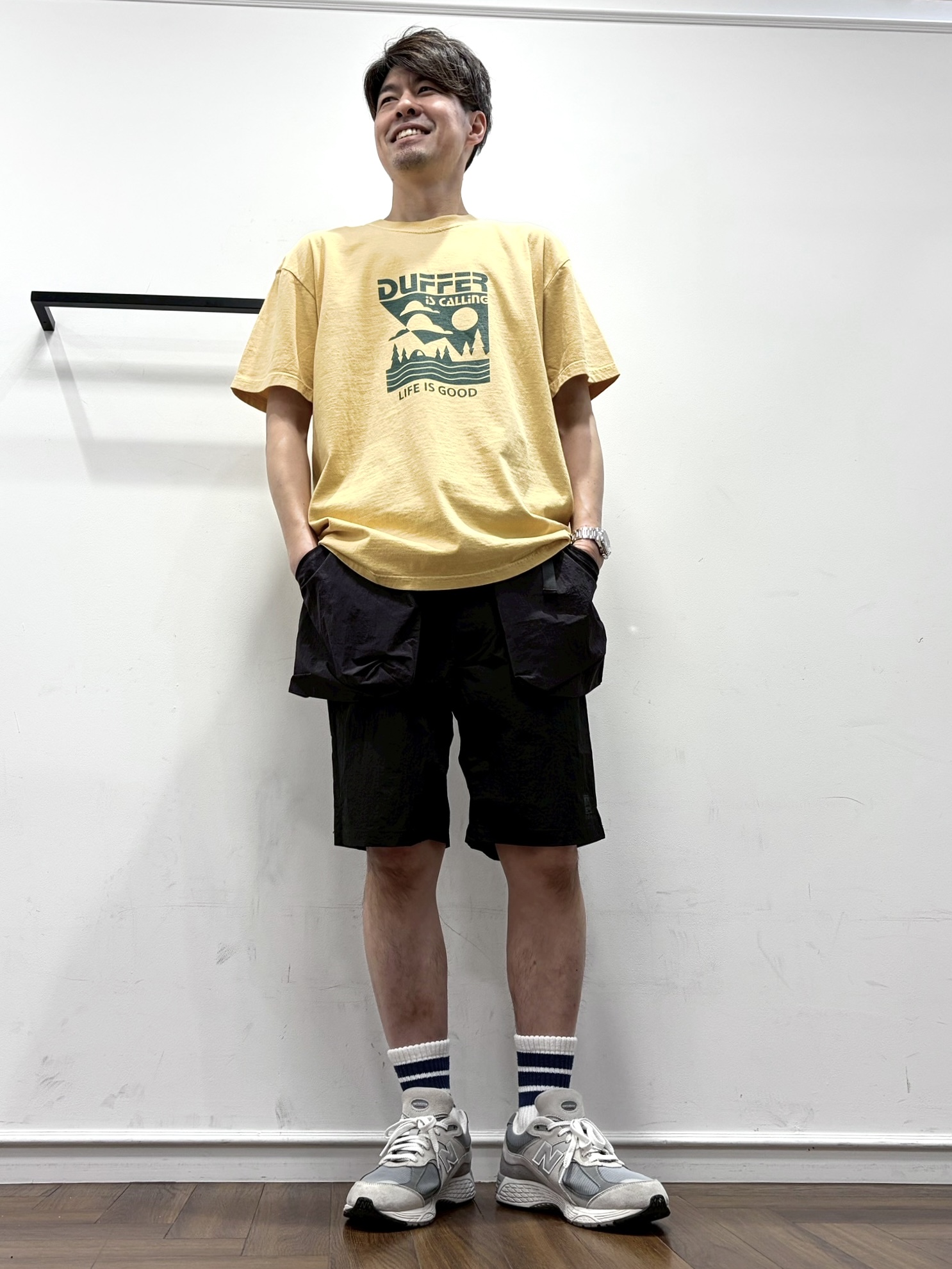 26SS】テーマピグメントプリントTシャツコーデ【YELLOW】 – The DUFFER