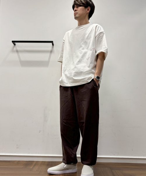 【26SS】ヘビーウェイトセットアップコーデ【BROWN】