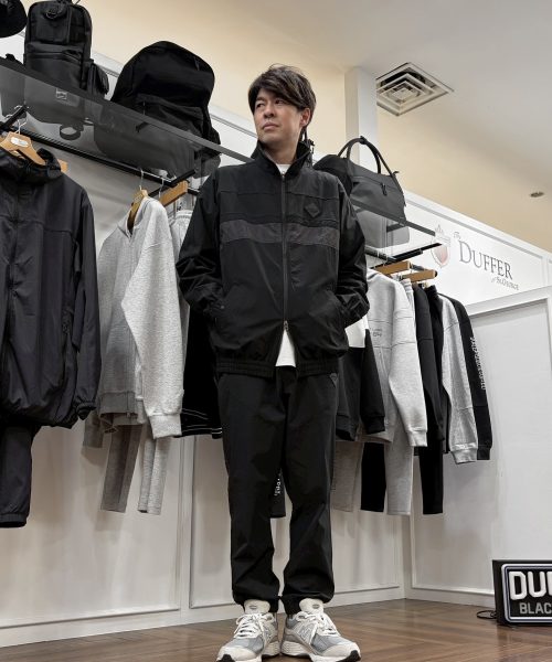 【26SS】コーデュラ リップストップ セットアップコーデ【BLACK】