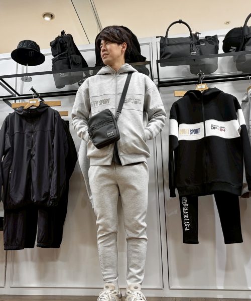 【26SS】 ソロナ ダンボールニットセットアップコーデ【GRAY】