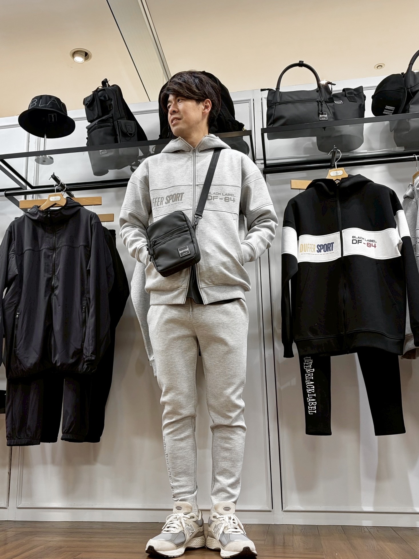 26SS】 ソロナ ダンボールニットセットアップコーデ【GRAY】 – The