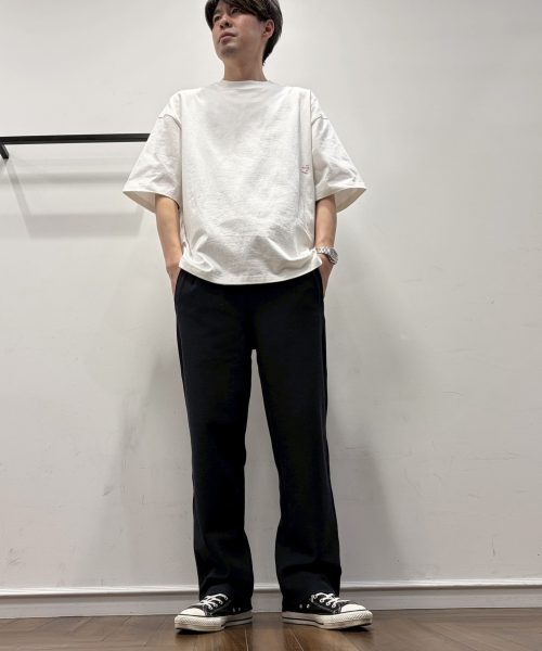 【26SS】ヘビーウェイトT×ジャージコーデ【NAVY】