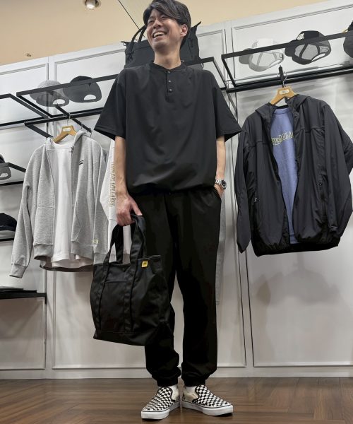 【26SS】BLパンチングロゴセットアップコーデ【BLACK】