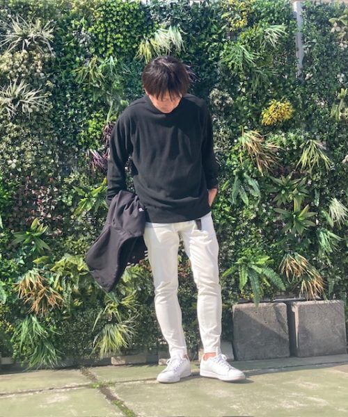 【CREPE KNIT CREW】