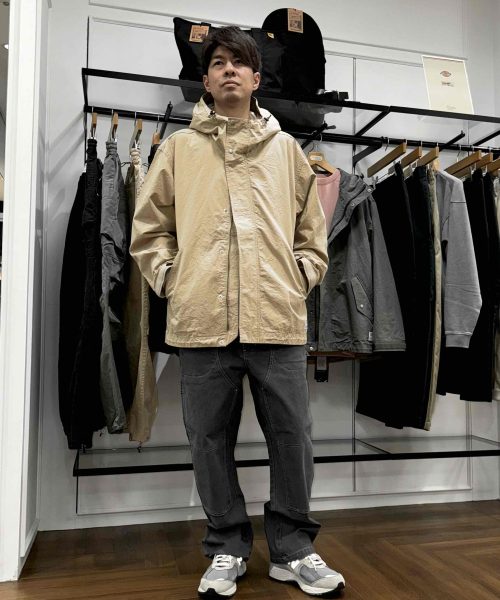 【26SS】NANGA別注ドライコットン フィールドパーカーコーデ【BEIGE】