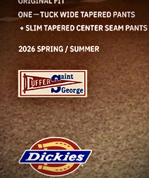 【別注】Dickies×DUFFER