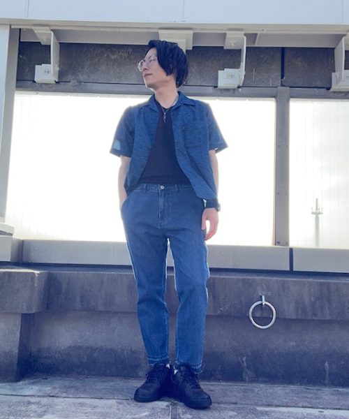 【INDIGO LIBERTY PRINT S/S】