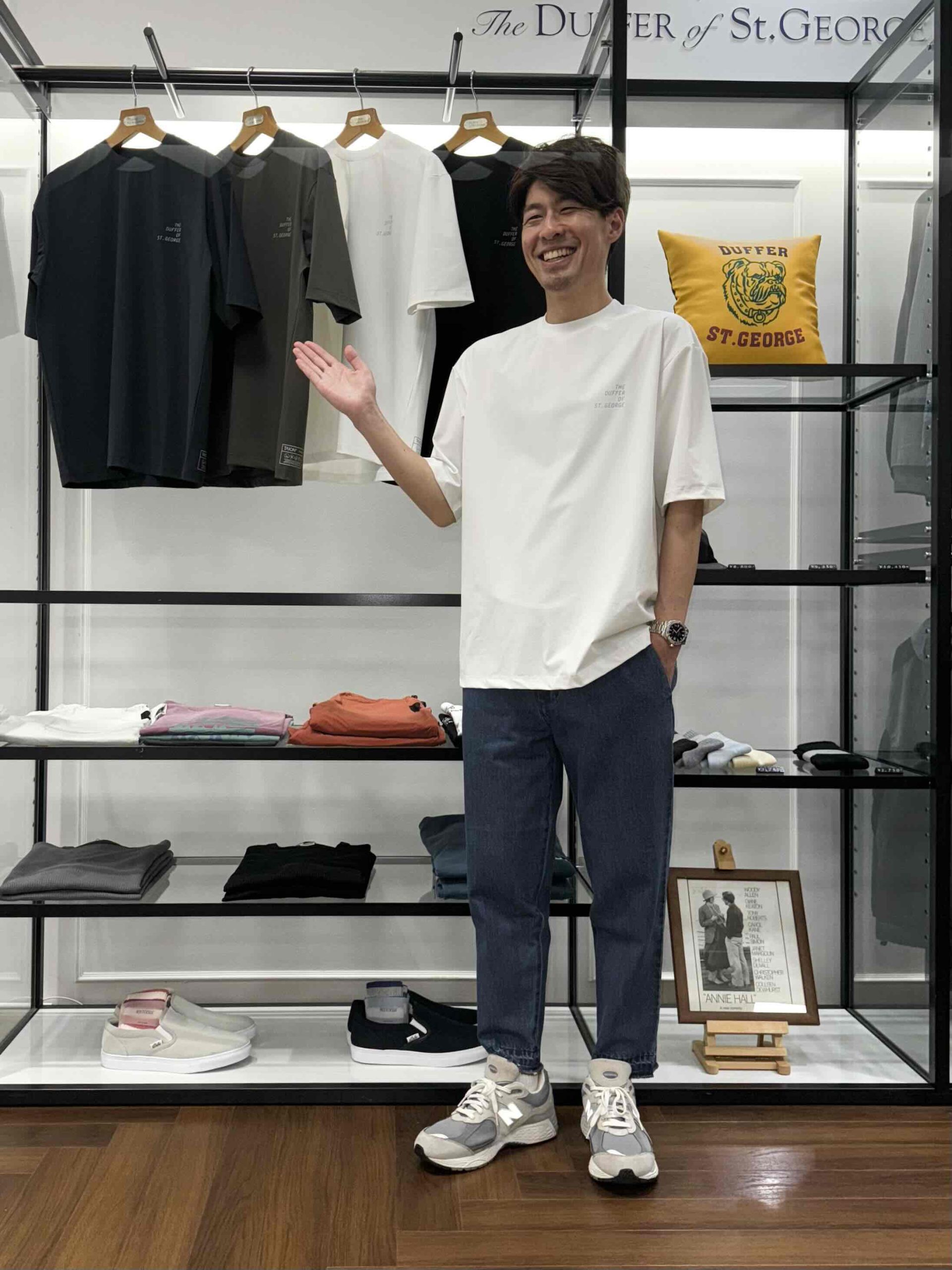 26SS】タイオン別注Tシャツコーデ【WHITE】 – The DUFFER of St.GEORGE