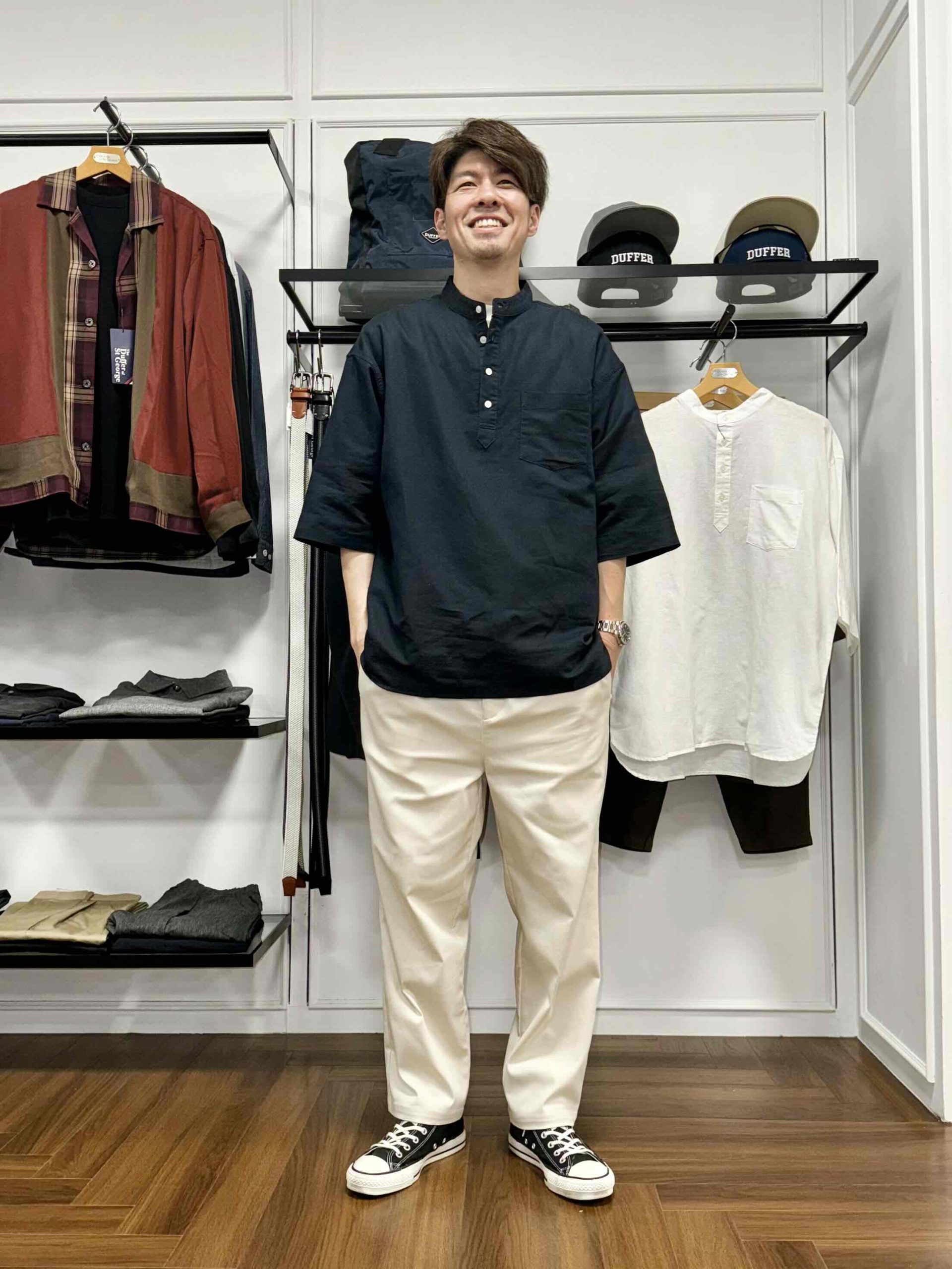 26SS】Safari6月号掲載コーデ①【6月号】 – The DUFFER of St.GEORGE