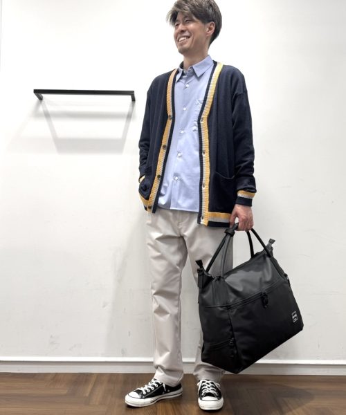 【26SS】ブークレーニット サマーカーディガンブルーコーデ【NAVY】