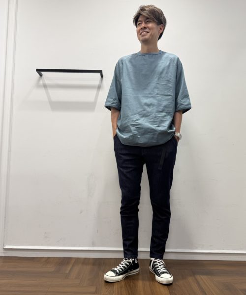 【26SS】6/19発売アイテムコーデ【クールマックスイージーデニムパンツ】