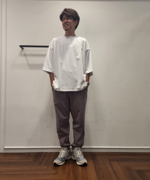 【26SS】クールマックスアイテムコーデ【クールマックスイージージョガーパンツ】