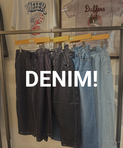 新作デニム！