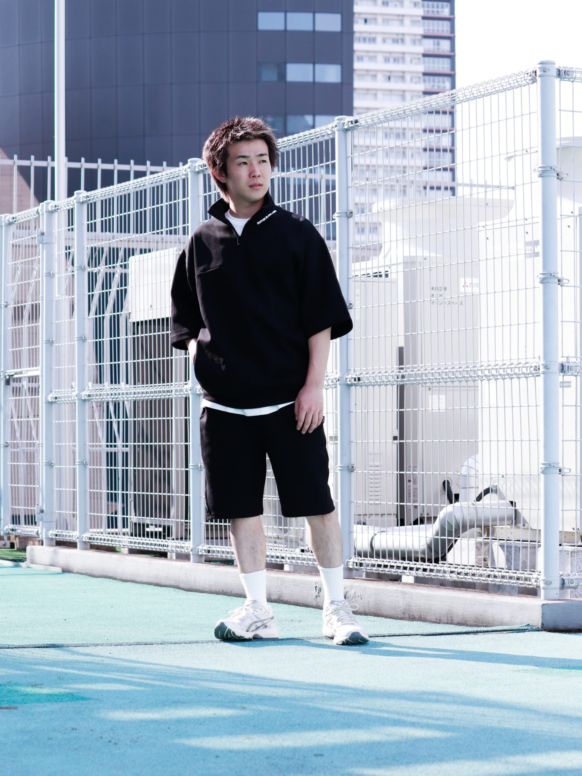 BLACK LABEL】ハーフジップ セットアップ【新作!!】 – The DUFFER of