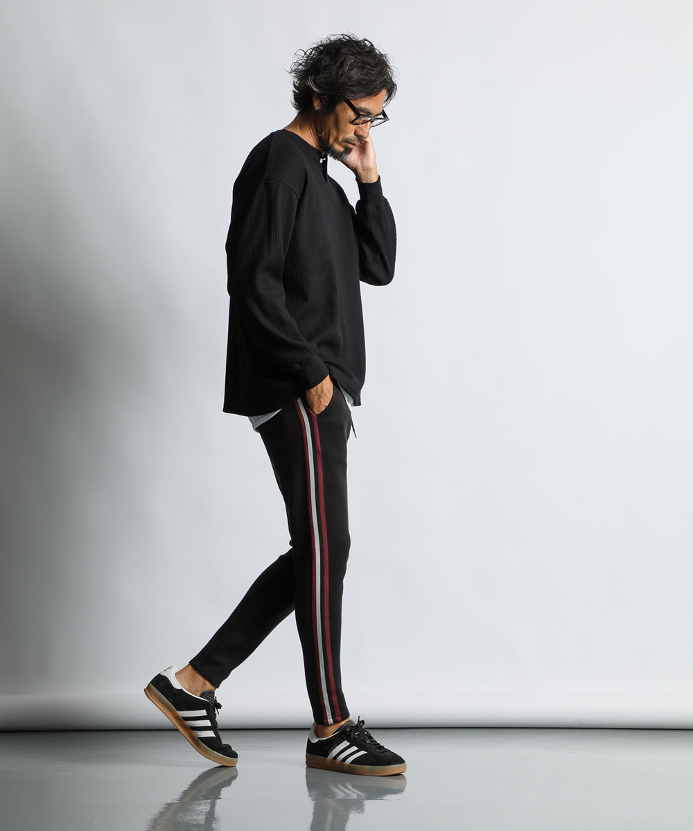 TTTMSW 24AW Wool polyester wide pants