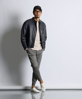 新品The DUFFER of ST.GEORGE レザーライダースジャケット