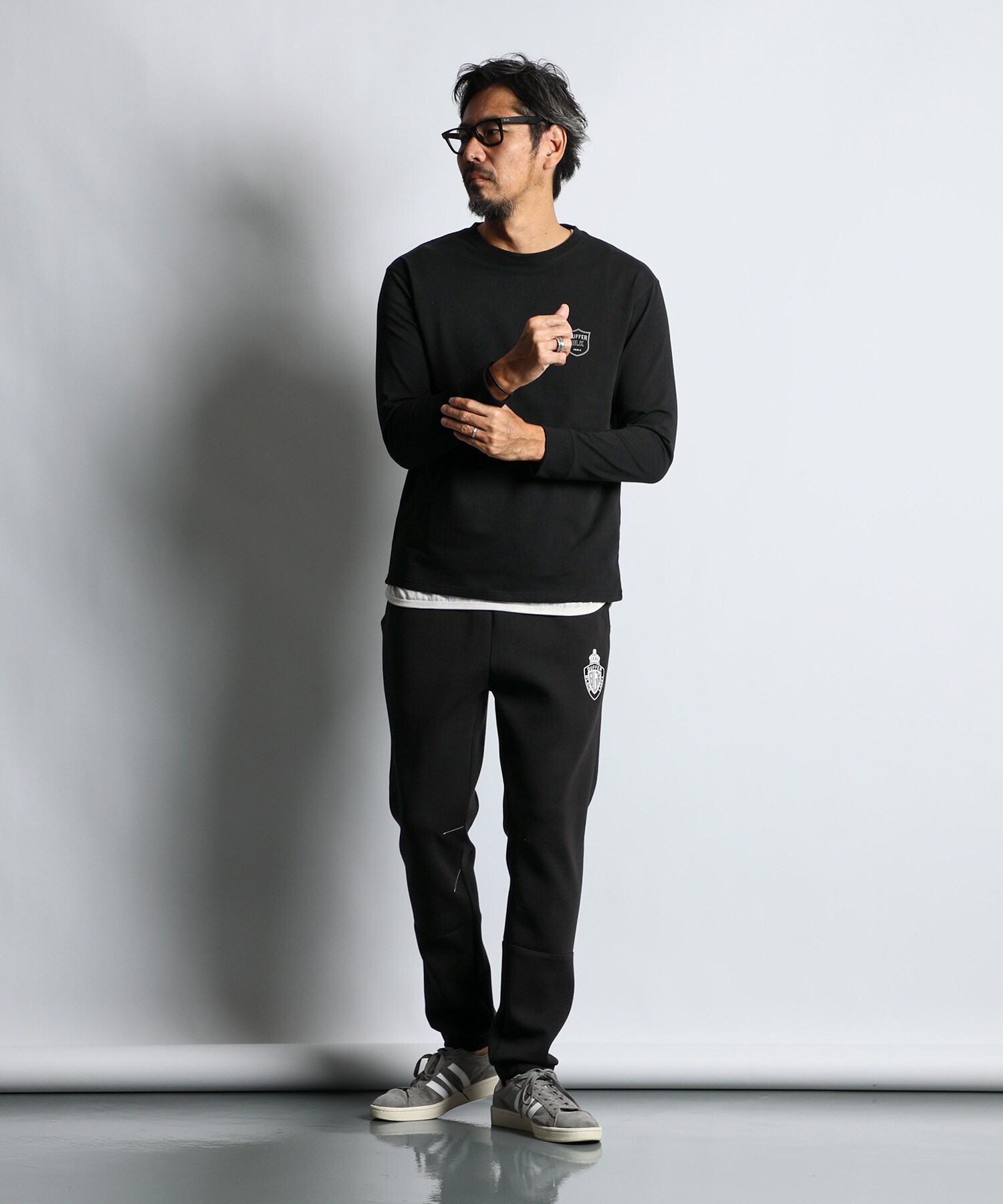 DUFFER BLACK LABEL セットアップ XL ブラック 25SS BLACK LABEL STYLE8｜The DUFFER of St.GEORGE｜Official